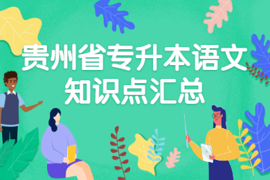 贵州省专升本语文知识点汇总